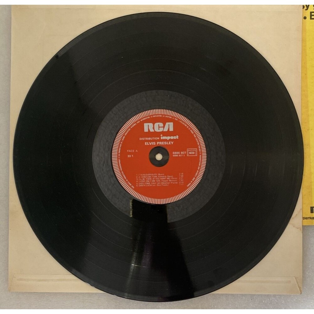 ELVIS PRESLEY Le Disque D'Or LP Vinyl French IMPACT RCA 6886 807 VG+/EX Import - Picture 5 of 5